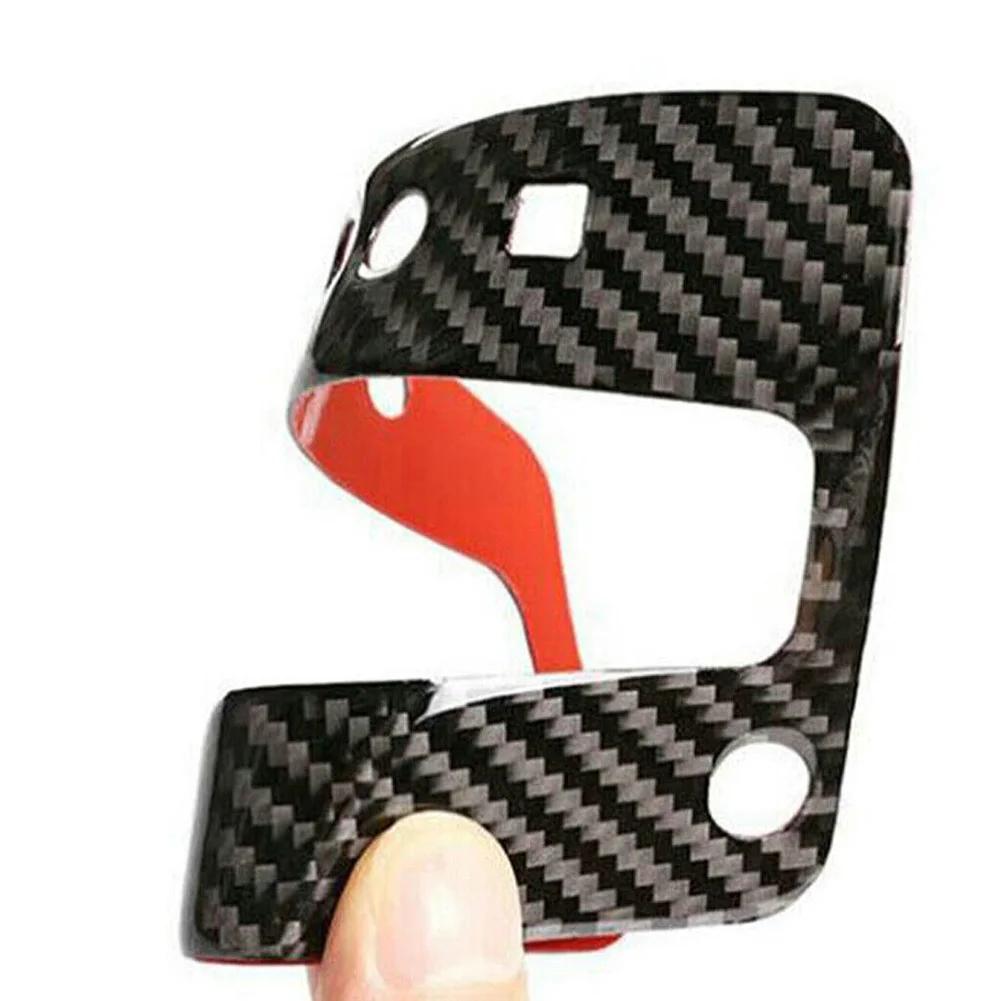 For Nissan Sentra 2013-2019 Gear Shift Panel Cover Trim Replacement Carbon Fiber Vinyl Central Console Gear Shift Cover