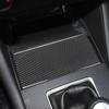 Для Mazda 3 AXELA 2020-2025 Автомобильный центральный пульт управления Крышка стакана для воды Декоративная наклейка Автомобильные аксессуары для интерьера Углеродное волокно