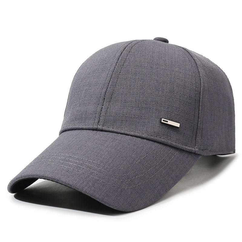 Hat Men'S Suit Material Baseball Cap Middle-Aged Men'S Outdoor Leisure Spring And Autumn Cap Youth Sun Hat Tide