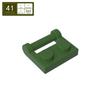 BRICKE 1x2 Hinge Plate with Side Handle, Compatible with LEGO 48336 MOC Blocks