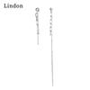 Lindon Copper Alloy Zircon Earrings Drop Earrings For Women Wedding Party Gifts