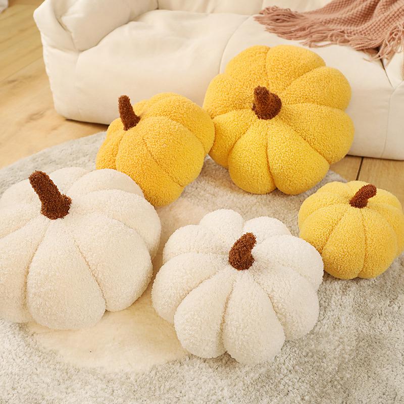 Creative Sofa Living Room Pillow Cushion Pumpkin Pillow Indoor Plush Toy Decoration Ornaments Bay Window Pillow