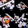 60 Pcs Plastic Gear Set Diy Rack Pulley Belt Worm Single Double Gears
