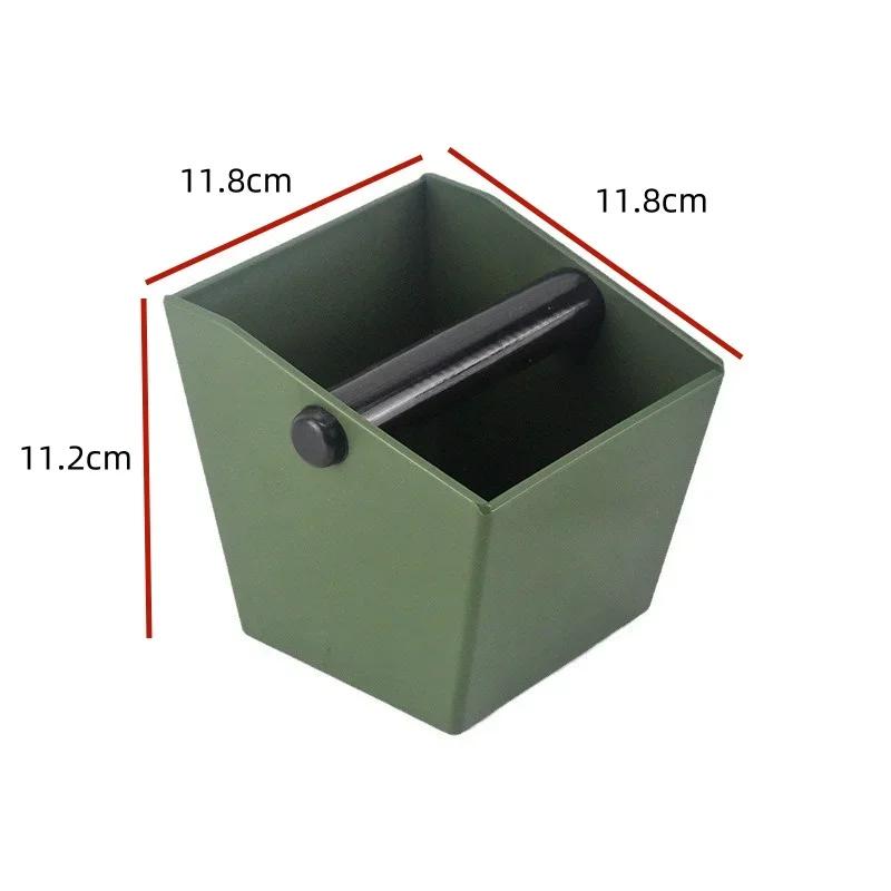 Мусорное ведро, противоскользящее, контейнер для кофейной гущи эспрессо, контейнер для кофейной гущи, контейнер для молотого кофе со скошенными краями, кофейный бар