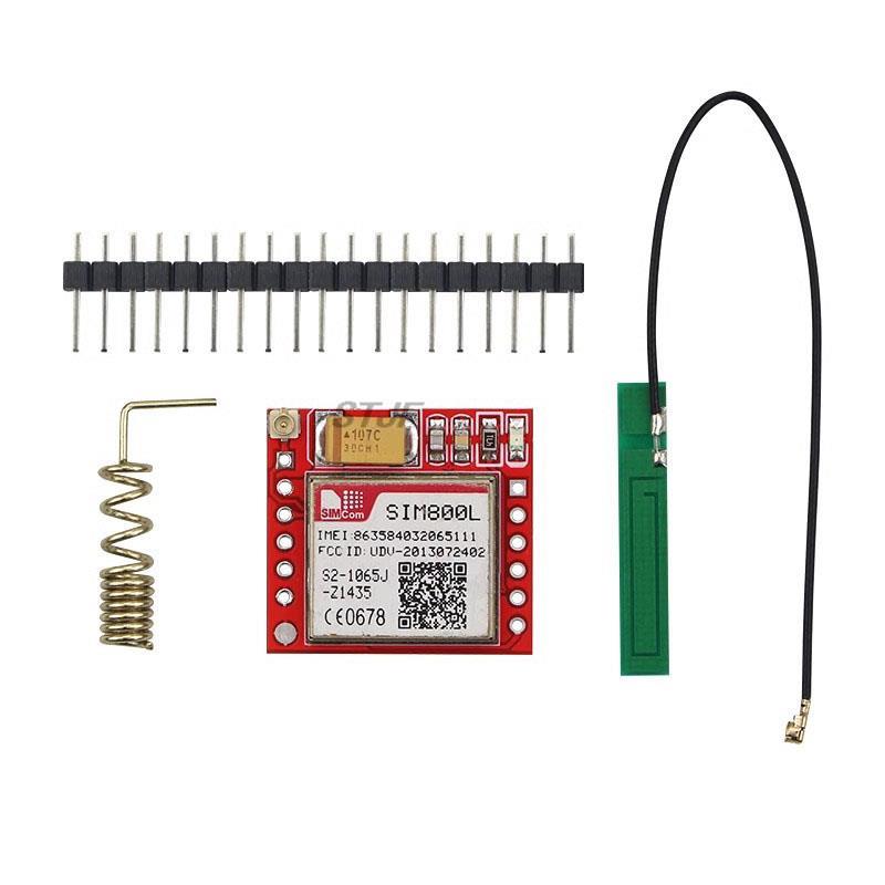 SIM800L GPRS GSM модуль Micro SIM-карта Core четырехдиапазонный TTL последовательный порт антенная печатная плата Беспроводная плата Wi-Fi для смартфона Arduino