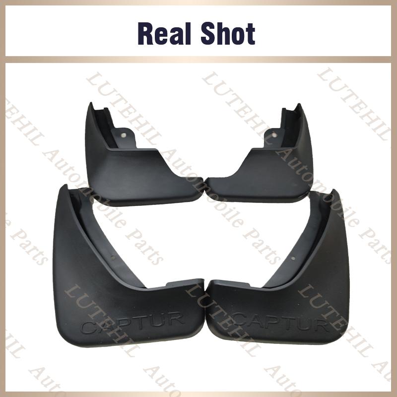4 шт. автомобильные брызговики для Renault Captur 2014 2015 2016 2017 2018 брызговики на крыльях брызговики
