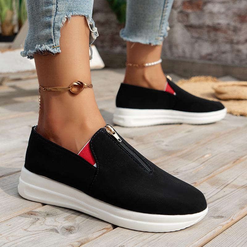 Women's Fashion Outdoor Plus Size Casual Lazy Shoes Summer Women's Board Shoes Flat Shoes