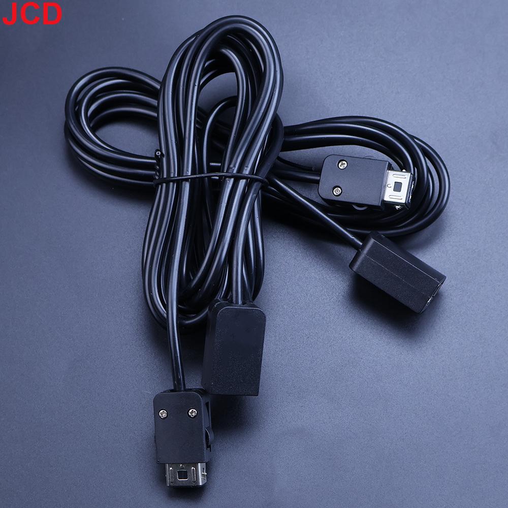 JCD 1pcs 1.8M 3M Extension Cable Game Extender Cord For SNES Classic Mini/SFC Controller For NES Wii Controller Black