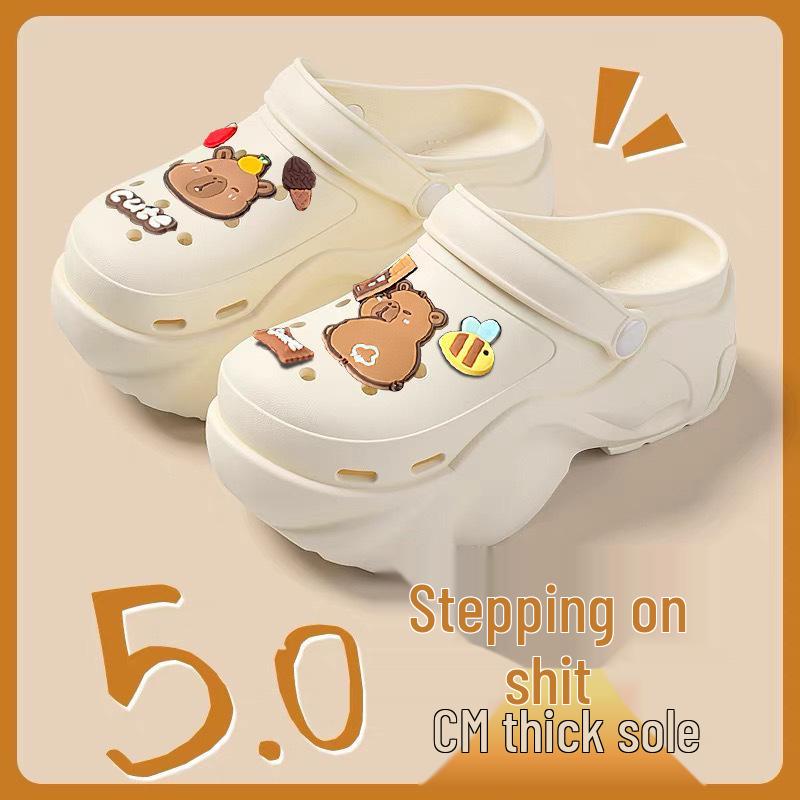 Новые летние женские Crocs 2025: Поддержка свода стопы, Толстая подошва, Внешний слой из ЭВА, Нескользящая, Мягкая подошва.