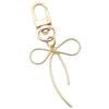 Bowknot Shape Keychain Pendant Multicolor Butterfly Knot Key Chain Fashionable Bows Ornament for Phones Car Keys Bags