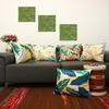 Tropical Leaf & Floral Print Cushion Collection- Set of 5
