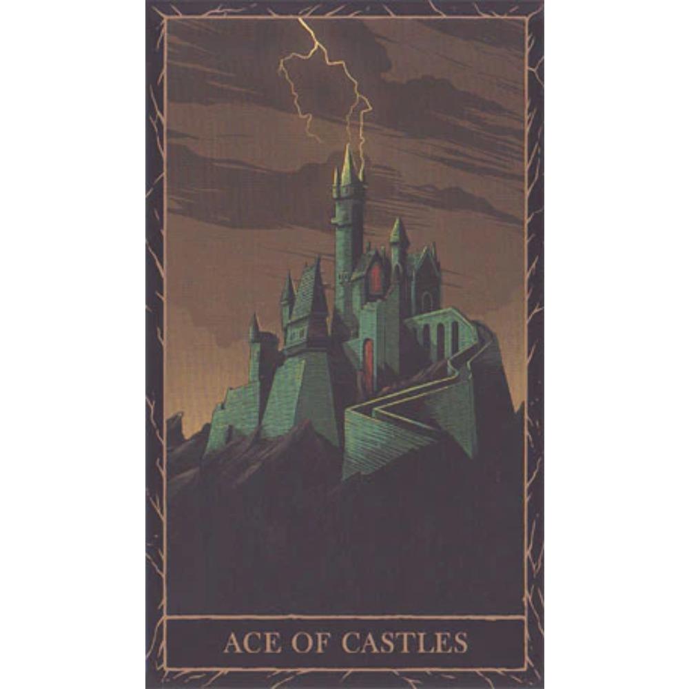 Универсальная колода Таро Монстров 10,3*6 см привносит жуткий дух монстров из классических фильмов в чтения Таро, 78 шт. карт