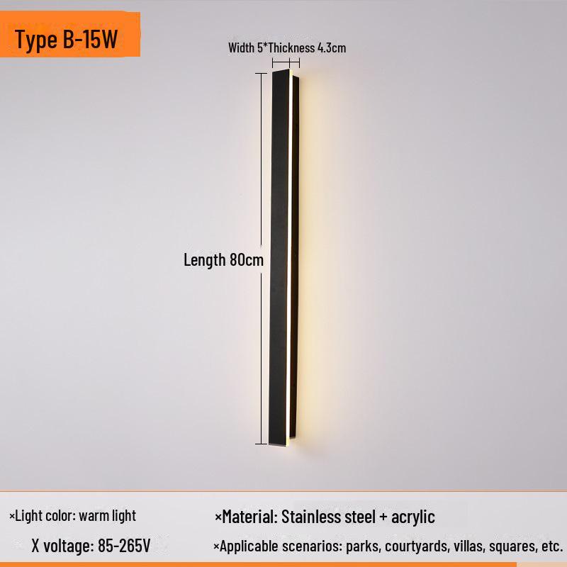 Водонепроницаемый светодиодный уличный настенный светильник для виллы и сада