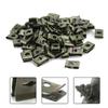 150Pcs Car Metal Screw Fastener U-Type Clips Anti-rust Clamp Fastener Bumper Fender Trim Panel Fastener Board Clip Accessories