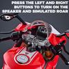 Spary 1/9 Ducati 1199 Panigale R Сплав Мотоцикл Литая Модель Симуляция Звук Свет Коллекционная Ценность Дисплей Подарок для Друзей