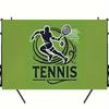 2D plane 1-piece dynamic background cloth for tennis players' movements birthday banner and flag supplies