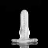 Anal Hollow Anal SM Forced Penis Open Anal White Plug, Plug, Opening, Sack, Masturbator, Unisex, Hole, Silicone, Sex, Transparent,
