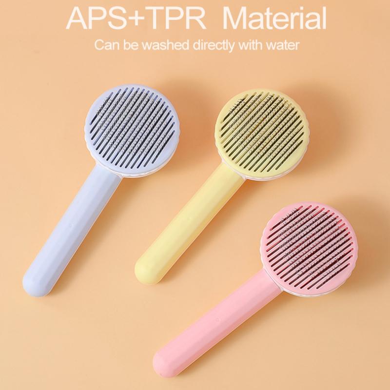 Cat Brush Cat Comb Hair Removal Brush Grooming and Care Cat and Dog Universal Hair Trimmer Massager for Cats Pet Accessories