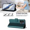 Wallet Case for Poco X8 Pro Max 5G - Leather/PU, Green, With Lanyard