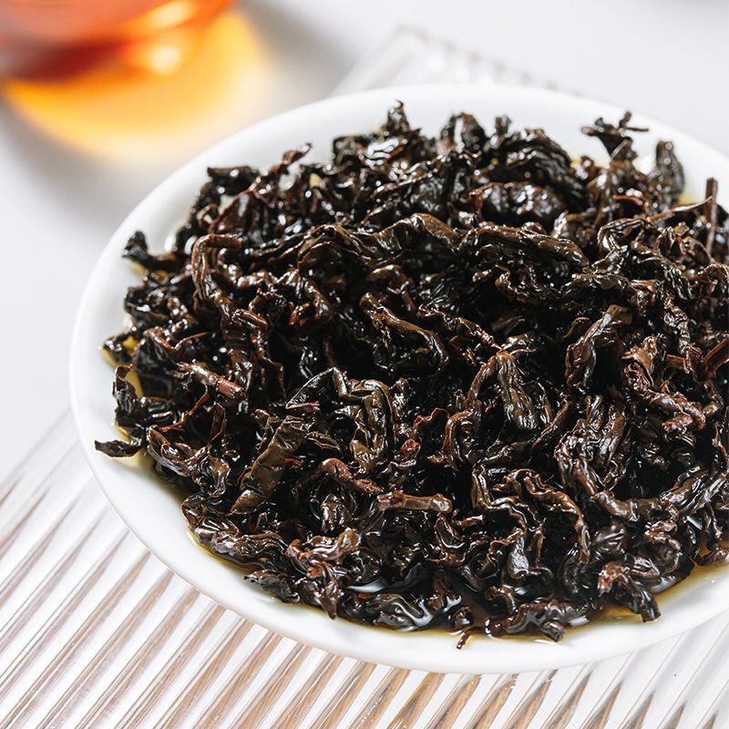 JI BIAN HUO YAN CHA Жареный юньнаньский органический высокогорный улун 300 г, банка