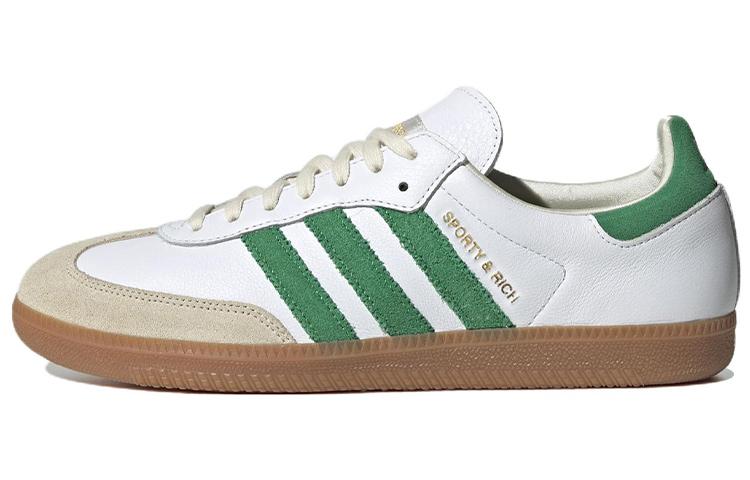 Samba Sporty & Rich x Samba Adidas Originals Og 'Белый Зеленый' HQ6075