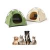 Палатка для домашних животных, крытая и уличная кровать для собак и кошек, складная палатка для щенков, собак, кошек, конический дом, гнездо для домашних животных, водонепроницаемая палатка для кемпинга, палатка для домашних животных