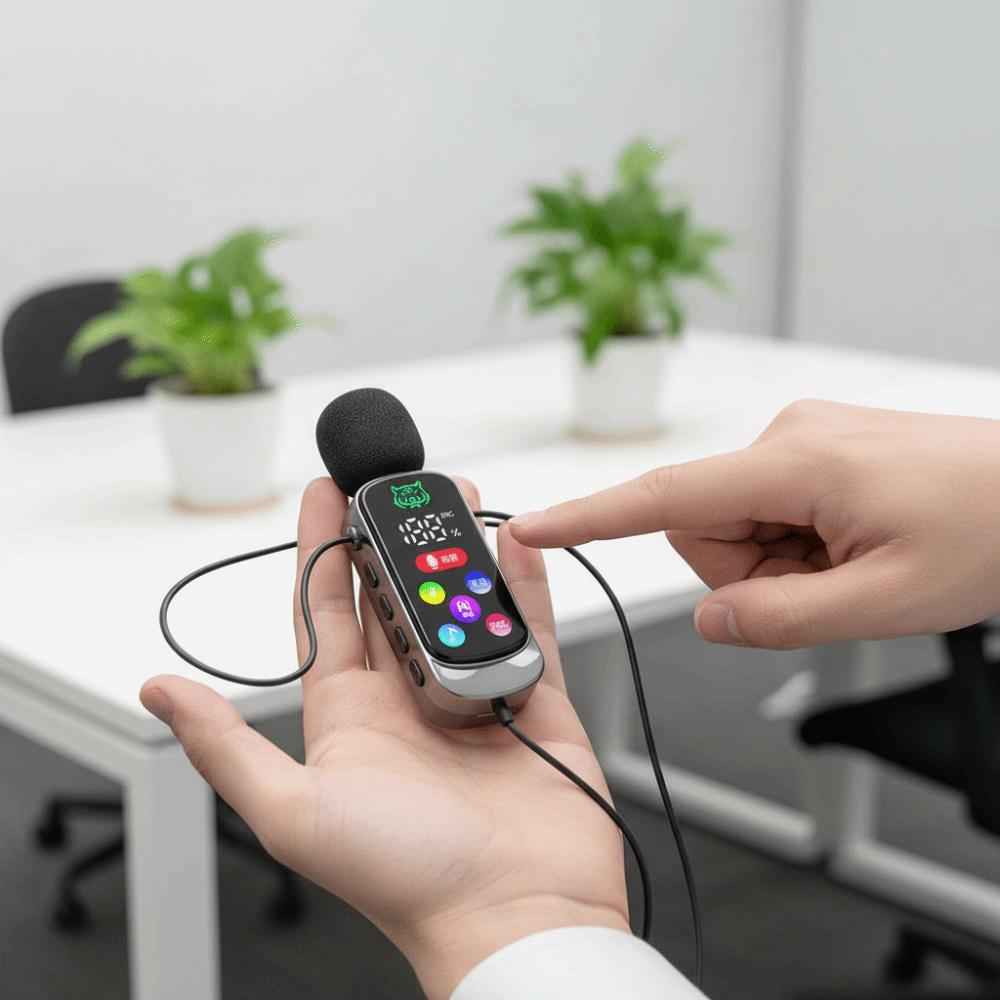 Microphone Karaoke Headphones Clip-on Design Clip-on Earphones Gaming Headsets Gaming Use