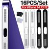 Металлическая пылезащитная сетка-наклейка для IPhone 12 13 Mini 12 13 14 Pro Max Plus Порт зарядки Отверстие динамика наушника Защитная сетка от пыли
