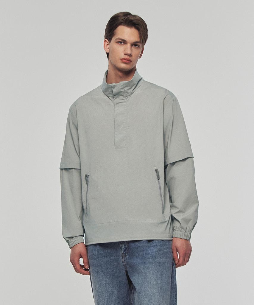 Duvetica Poligno Anorak (Charcoal Grey) (Men'S Windproof Jacket)
