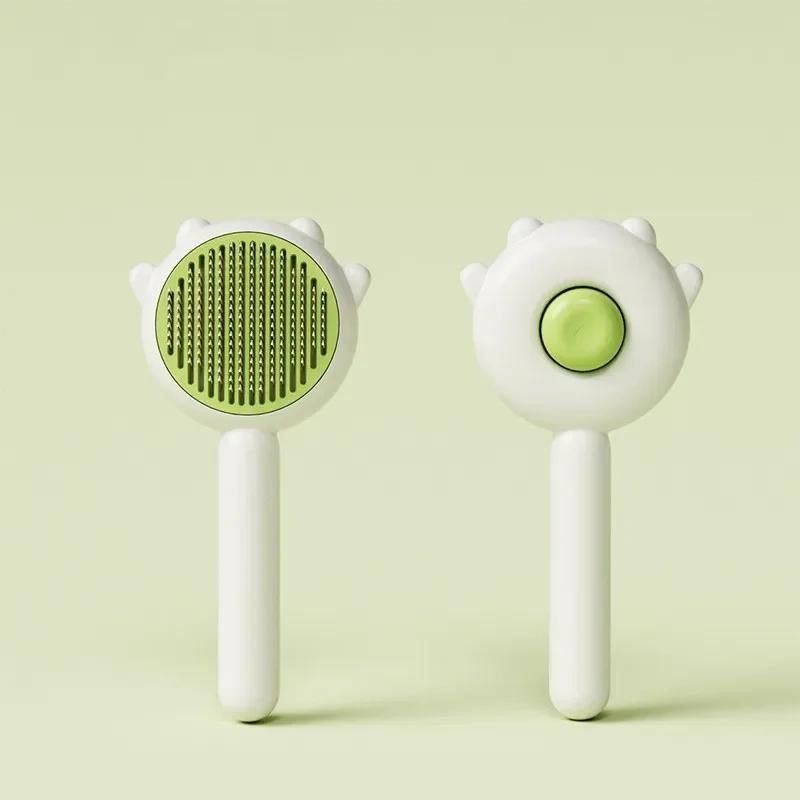 Расческа для кошек, массажная волшебная расческа для домашних животных, универсальная игольная щетка для кошек и собак, чистящие средства для ухода за домашними животными, скребок