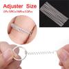 Spiral Jewelry Parts Resizing Tools Tightener Reducer Ring Size Adjuster Shell Hard Guard