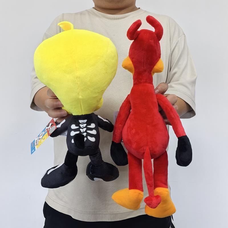 Подарок на Хэллоуин Скелет Твити Плюшевый Looney Tunes Даффи Мягкая Игрушка Кукла Плюшевая Подарочный Набор Для Детей