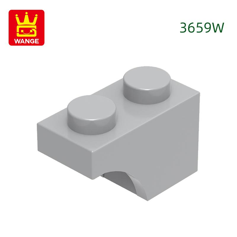 166 шт./лот 3659W 1x2 Полуарка Строительный Блок Moc Цветные Аксессуары Совместим с featuring Brick СДЕЛАЙ САМ Детская Игрушка Сборка Подарок Идея