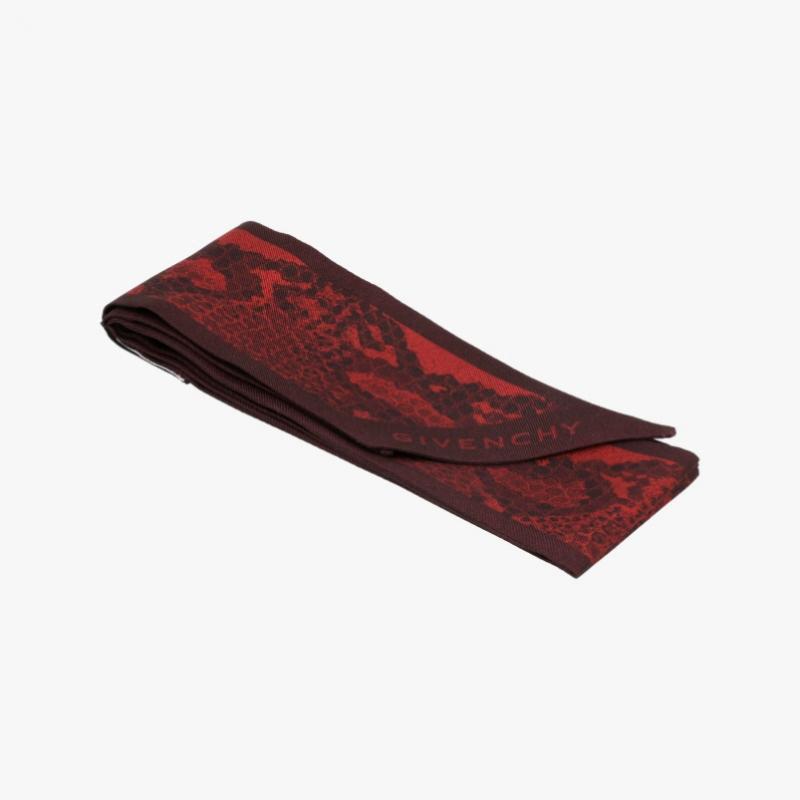 Givenchy Шелковый шарф твил 4g Bg00l0g002 613  Gw5120 Ss988 1