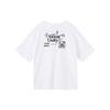 Nike Drop Shoulder Sleeve T Shirt Women's White DM7904-100