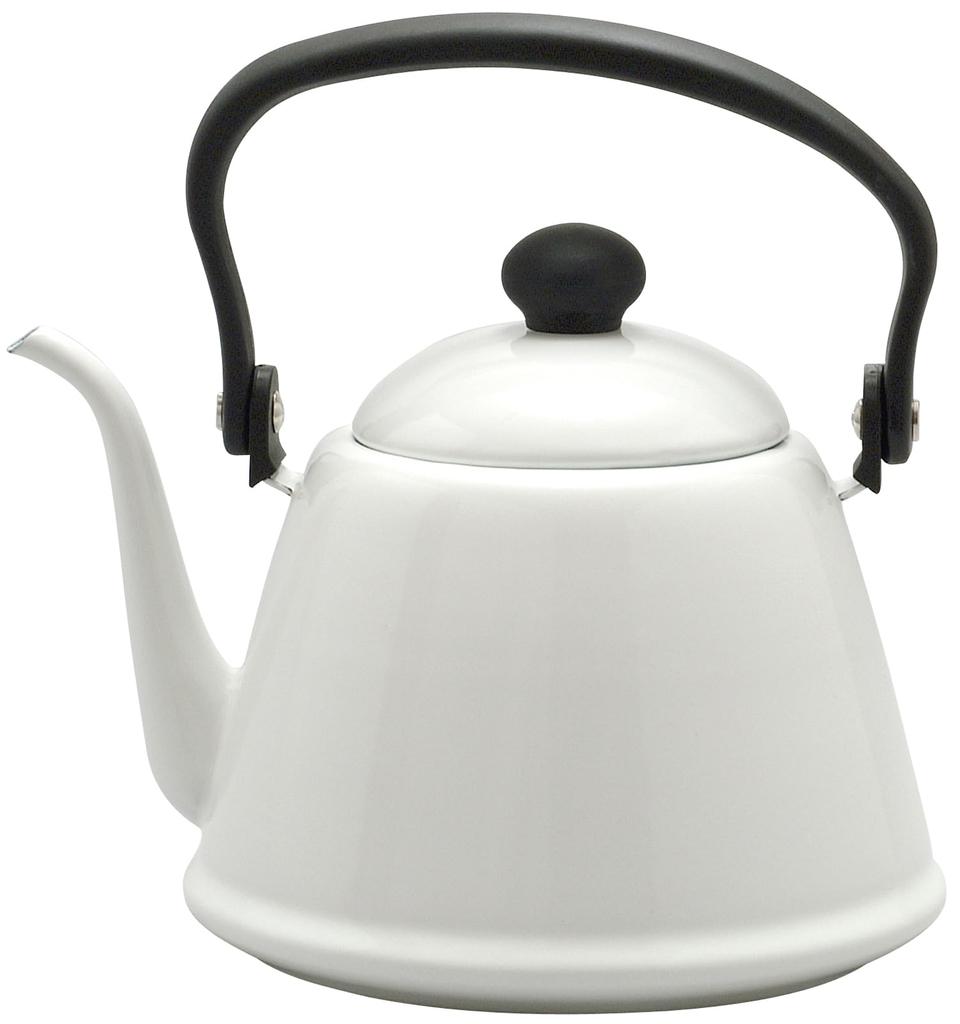 Noda Horo Drip Kettle II Enamel 2L IH Compatible White Made In Japan DK-200W