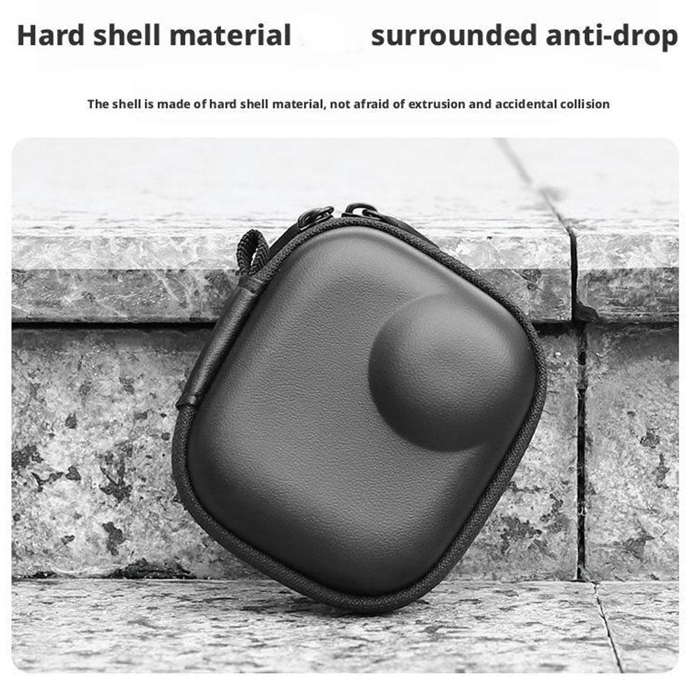Carrying Bag for DJI OSMO Nano ravel Bag With Zipper Camera Accessory Storage Bag PU Hard Shell Anti Drop Shockproof Case
