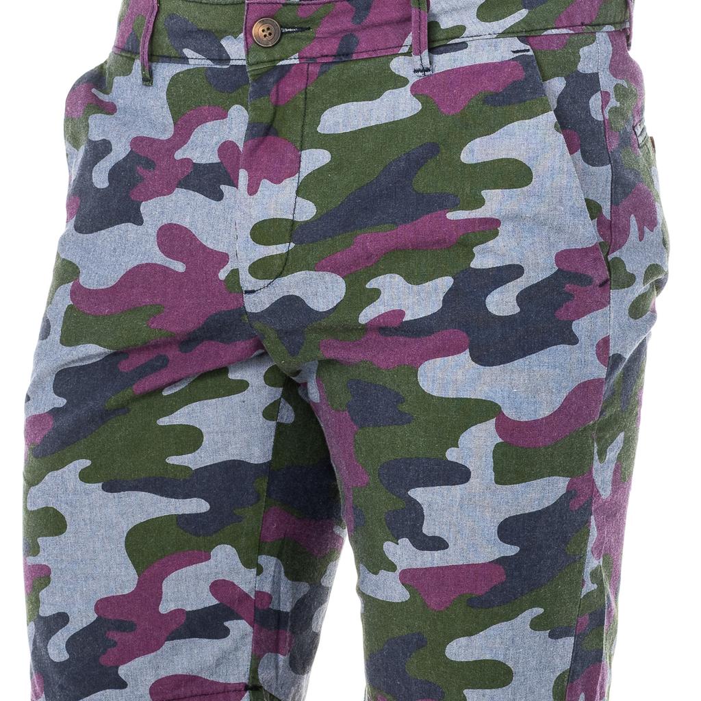 Бермуды с прямым низом и шлевками для ремня LMB007 для мужчин