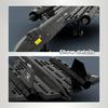 Военный Разведывательный Самолет Sr-71 Blackbird Строительные Блоки Мелкие Частицы Коллекция Космических Шаттлов Пазлы Игрушки Дети Мальчики