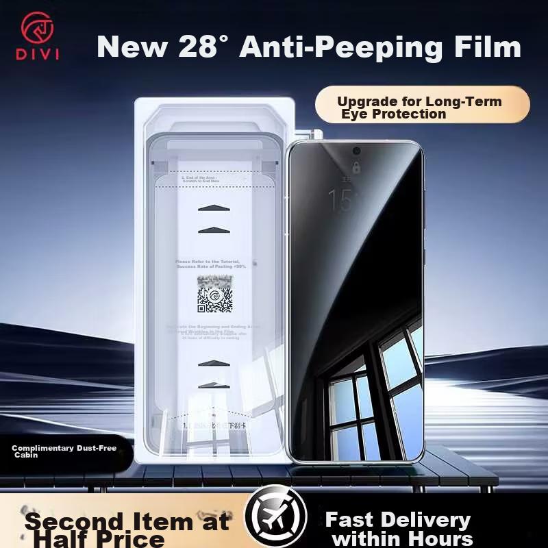 One-Step Application Screen Protector for Huawei Pura70, Full Adhesive P70 Full Coverage Hydrogel High-Definition Non-Tempered Shockproof Soft Film