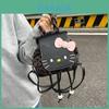 Мини-рюкзак Hello Kitty с нейлоновым материалом и бантом-бабочкой для повседневного использования