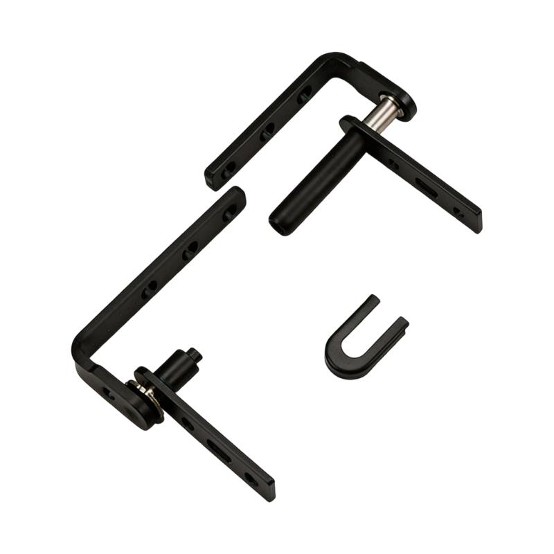Steel Double Action Hardware, Interior Panel Swing Mount Set for Cafe, Saloon & Pet Barrier Panel Openings Indoors