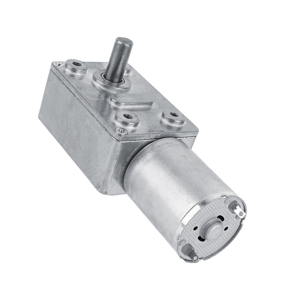 DC 12V Редукторный двигатель 2RPM Реверсивный Высокий Турбокомпрессор Червячный Редукторный Двигатель