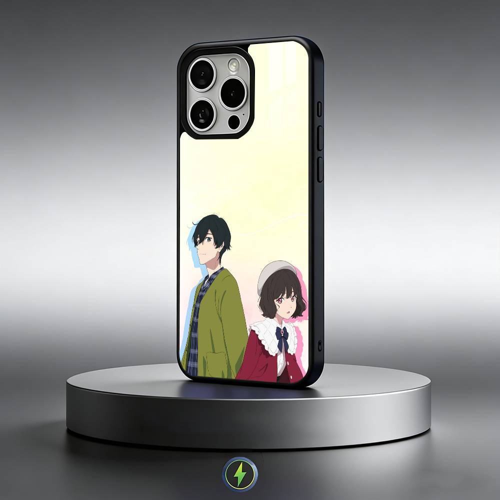 Аниме S-Shoushimin Чехол для телефона для iPhone 17, 16, 15, 14, 13, 12, 11 Plus, Pro Max Магнитный для Magsafe Беспроводной зарядки