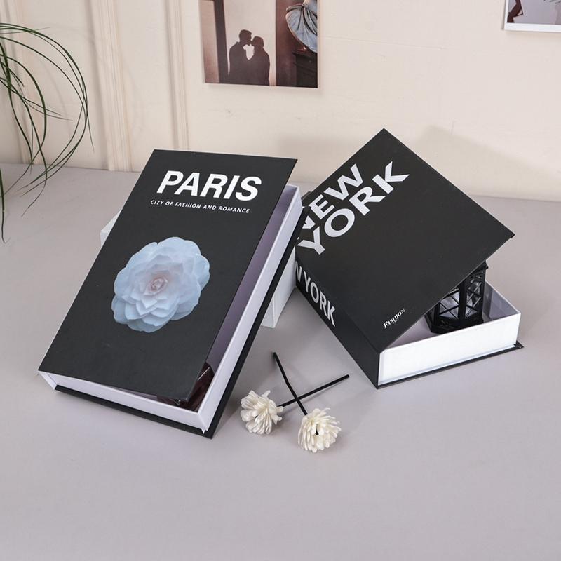 Fake Books For Decoration Simple Faux Books Ornament Coffee Table Addition Living Room Decoration Paris New York London