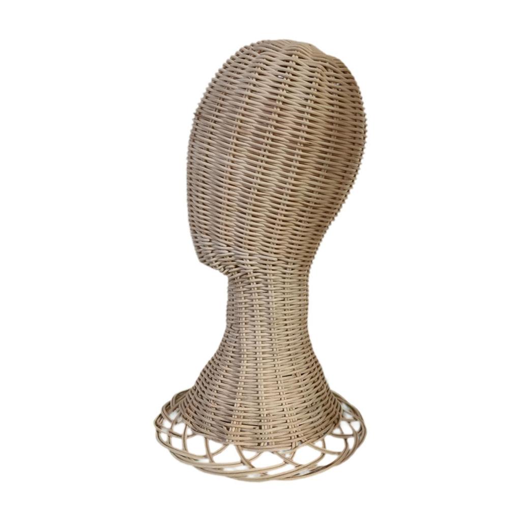 Stand with Mannequin Head, Hat Display Stand, Professional Model for Hairpieces, Hats And