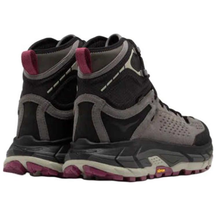 HOKA One One Tor Сверхкомфортные Мягкие Нескользящие Износостойкие Высокие Ботинки для Хайкинга Унисекс Ботинки для Хайкинга Серый Черный 1153190F-BNTT