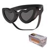 Heart-shaped pet glasses for small dogs, windproof goggles, dog sunglasses, fashionable outdoor travel anti-scratch sunglasses