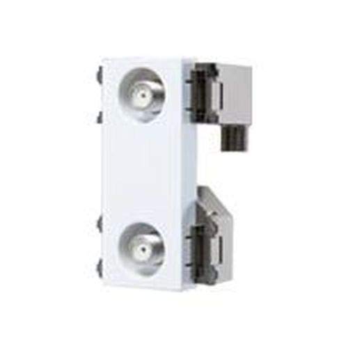 Panasonic Embedded High Shield TV Terminal 2 Terminals for Feed Wiring White WCS4821W