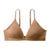 Бюстгальтер Natural Series Solid Color Wireless со съемными чашечками, женское нижнее белье, коричневый QF6758-BO8